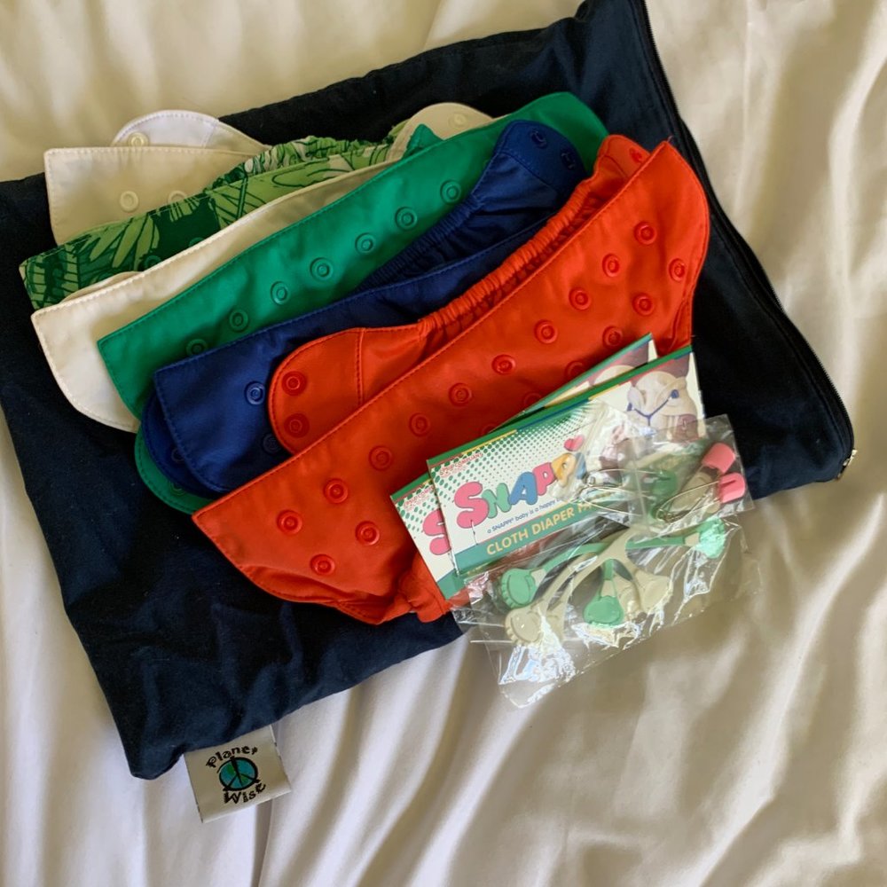NWOT Flip Cloth Diaper Cover Bundle